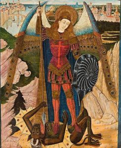 San Miguel Arcangel by Pere Garcia De Benavarri