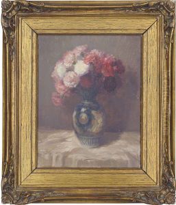 Still Life With Carnations by Pascal De Beucker