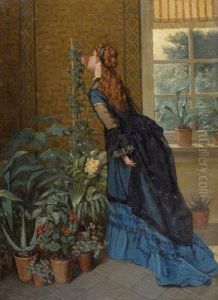 Le Jardin D'hiver by Franz De Beul