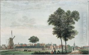 View Of Oostenbuurt by Jan De Beyer