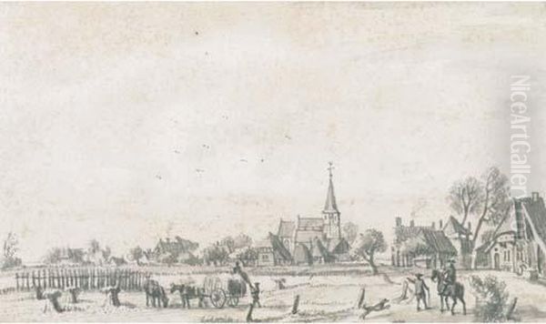 View Of Duiven, Near Cleves - view 1