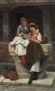 The Love Letter by Eugene de Blaas