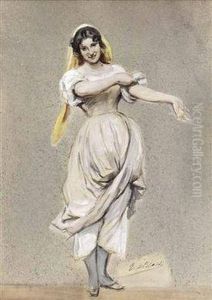 Junge Venezianische Wascherin by Eugene de Blaas
