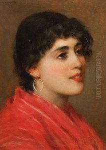 Retrato De Dama by Eugene de Blaas