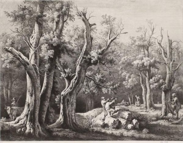 La Grande Foret (holzfaller) - view 1