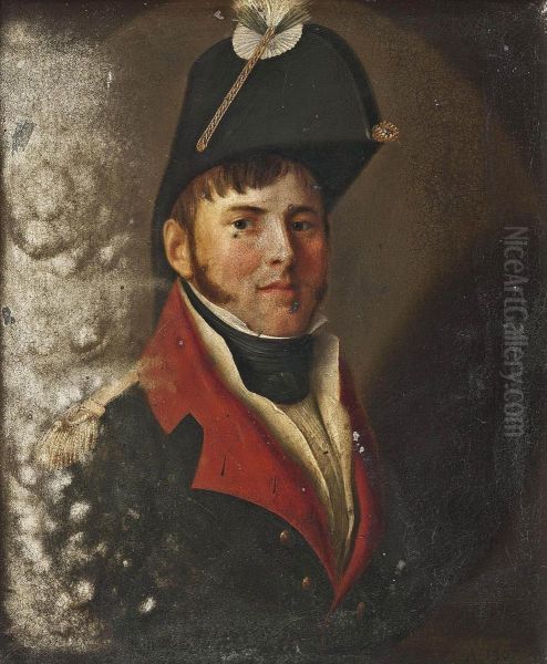 Portrait Of A Gentleman, Traditionally Identified As Baron De Fingardin, Half-length, In Military Uniform - view 1