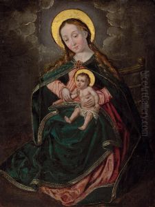 The Virgin And Child by Juan de Borgona