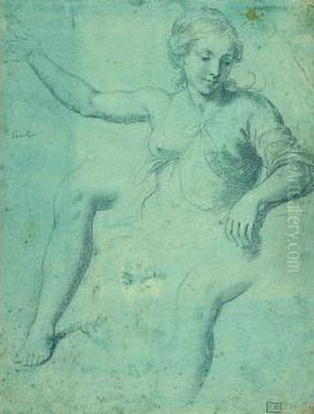 Etude De Femme, Reprise De La Jambe Droite - view 1