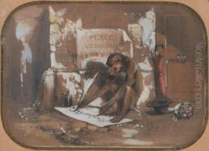 Le Singe Savant De La Place Vendome by Hippolyte De Boug D'Orschwillier