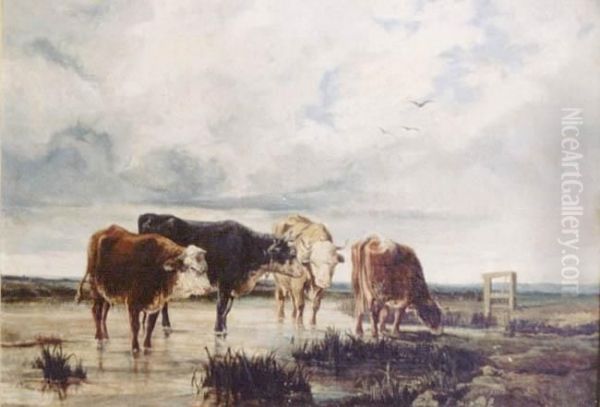 Krowy U Wodopoju (1840) - view 1