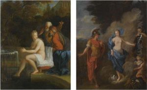 An Allegory Of War And Peace by Bon De Boulogne