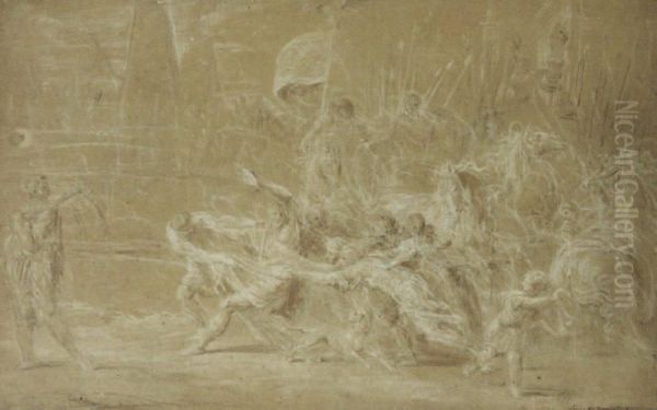 La Capture D'un Homme Craie Blanche - view 1
