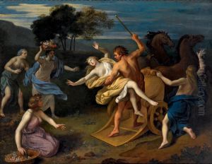 Plutone Rapisce Proserpina by Louis de, the Younger Boulogne