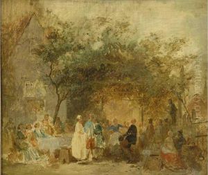 Etude Pour Une Fete Villageoise Sous Pergola