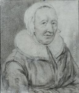 Femme A La Collerette Femme A La Collerette