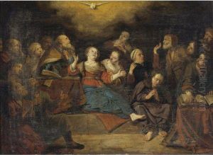 Pentecost by Salomon de Bray