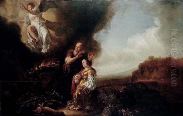 The Sacrifice Of Manoah - view 1