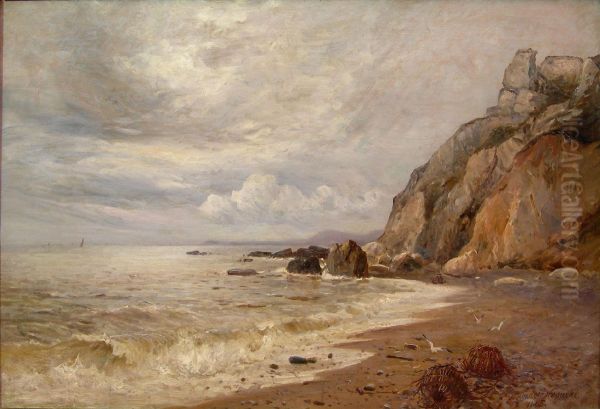 Storm Clearing Off Branscombe (a Sketch) - view 1