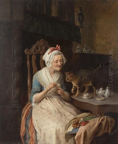 The Old Lace-maker - view 1