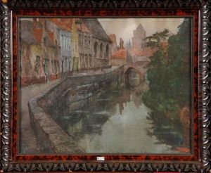 Vue De Gand by Jules De Bruycker