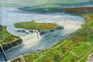Ansicht Derniagarafalle by Richard De Bruycker