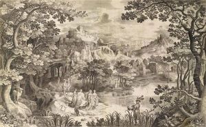 After Gillis Van Coninxloo by Nicolaes De Bruyn