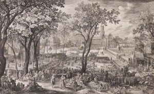 Landliches Fest by Nicolaes De Bruyn