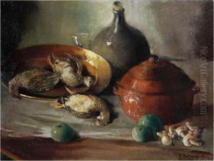 Still Life With Poultry by Joris De Bruyne