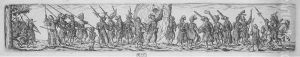 Marching Soldiers, In The Centre A Standard-bearer (holl.27)