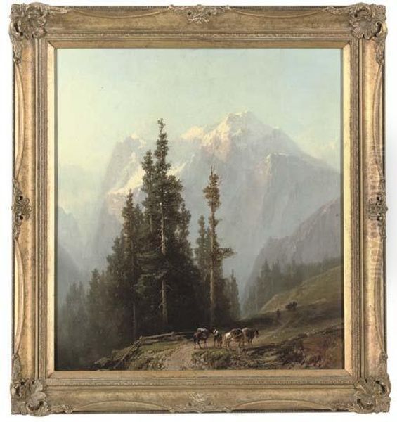 A Pass Through The Mountains - view 1