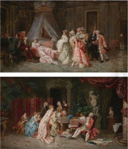 Los Invitados; El Recital: Una Pareja (the Visitors; The Recital: A Pair) by Jose De Cala Y Moya