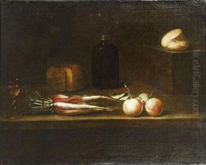 Bodegon by Pedro de Camprobin