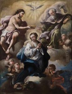 Immacolata Concezione Incoronata Dalla Trinita