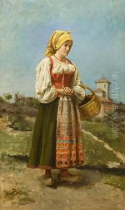 Campesina Nortena by Alfredo De Castro