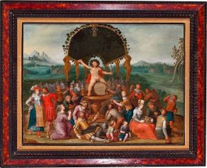 El Triunfo De Baco by Louis de Caullery