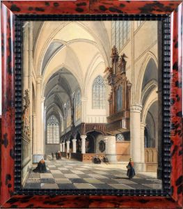Interieur D'eglise by Emile Pierre J. De Cauwer