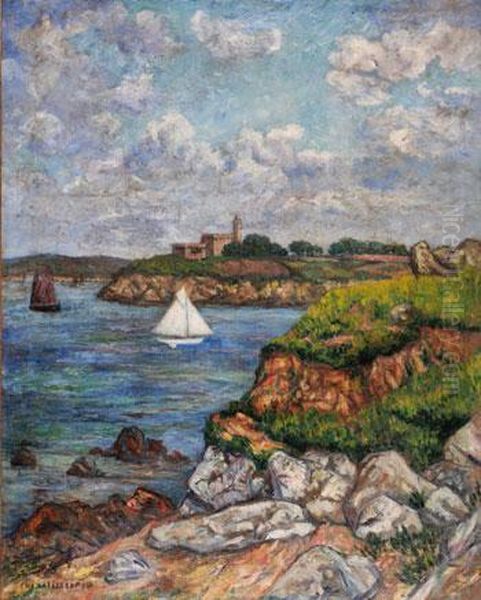 Voile Blanche A L'entree De L'estuaire - view 1
