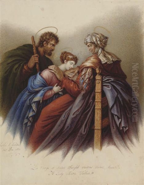 The Virgin And St. Joseph Visiting St. Anne - view 1