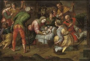 The Adoration Of The Shepherds by Hendrick De Clerck