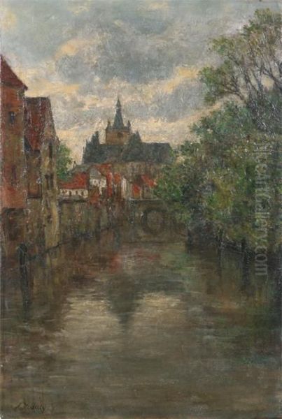 Canal In Ghent - view 1