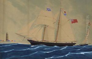 Queen Of Clippers 
 Of Brixham by A. De Clerk
