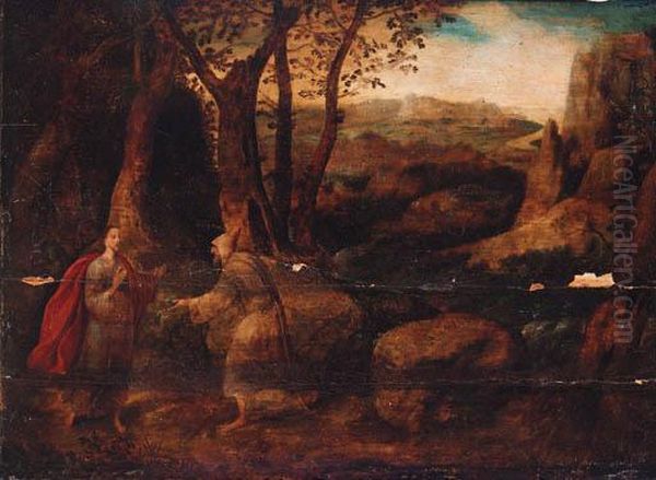 The Temptation Of Christ - view 1