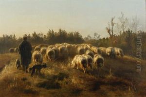 A Shepherd And His Flock