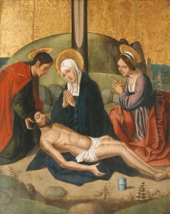 / < La Deposition Du Christ > by Antonio De Comontes