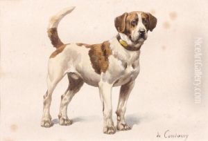 Chien De Monsieur Paul G by Charles Fernand de Condamy