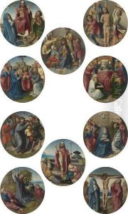 Ten Scenes From The Life Of Christ And The Life Of The Virgin by Colijn de Coter