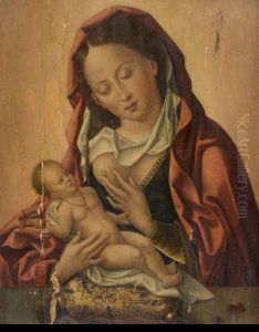 Vierge A L'enfant by Colijn de Coter