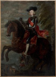 Portrait Equestre De Ferdinand, Cardinal Infant D'espagne by Gaspar De Crayer