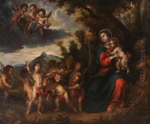 Il Riposo Durante La Fuga Inegitto by Gaspar De Crayer