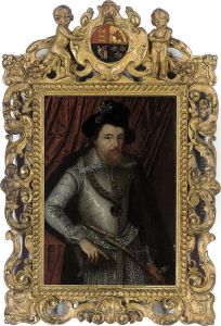 Portrait Of King James Vi Of Scotland, James I Of England (1566-1625), Three-quarter-length, In A White Doublet Portrait Of King James Vi Of Scotland, James I Of England (1566-1625), Three-quarter-length, In A White Doublet